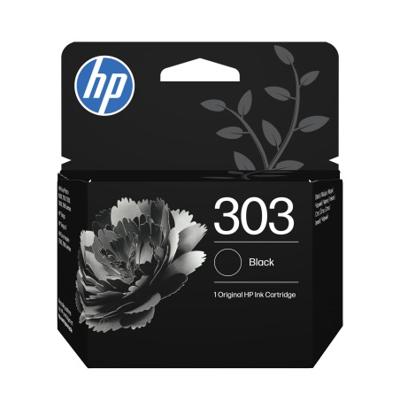 HP 303 Black Ink Cartridge - High Yield, 200 Pages of Crisp Prints - Quality You Can Trust!